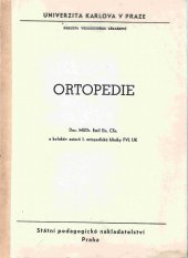 kniha Ortopedie, SPN 1979