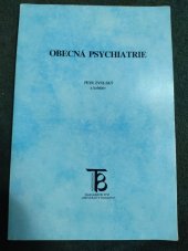 kniha Obecná psychiatrie, Karolinum  1997