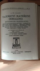 kniha Tajemství mateřství odhaleno (Mysterium manželství), Zmatlík a Palička 1925