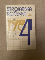 kniha Strojárska ročenka 1984, ALFA Bratislava 1983