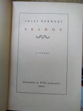 kniha Vranov, A. Píša 1921
