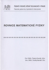 kniha Rovnice matematické fyziky, ČVUT 2008