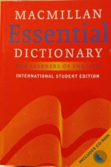 kniha Essential Dictionary for Learners of English International Student Edition, Macmillan 2003