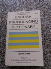 kniha English Pronouncing Dictionary, Cambridge University Press 1991