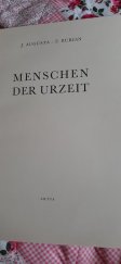 kniha Menschen der Urzeit, Artia 1960