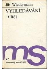 kniha Vyhledávání, SNTL 1991