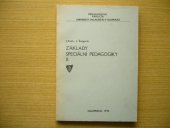 kniha Základy speciální pedagogiky 2. [díl. [studijní materiály : určeno pro oborové studium speciální pedagogiky a účastníky věd. seminářů]., Univerzita Palackého 1974