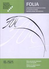 kniha České zemědělství a vývoj cenového prostředí společného trhu EU = Czech agriculture and the development of price environment in the EU common market : monografie, Mendelova zemědělská a lesnická univerzita v Brně 2009