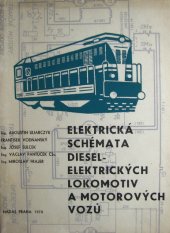 kniha Elektrická schémata dieselelektrických lokomotiv a motorových vozů, Nadas 1970