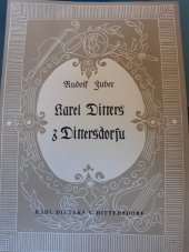 kniha Karel Ditters z Dittersdorfu = Karl Ditters von Dittersdorf, Vlastivědný ústav v Šumperku 1970