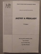 kniha Jazyky a překlady cvičení, ČVUT 2004