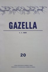 kniha Gazella 20 1.1.1993, Zoologická zahrada 1993
