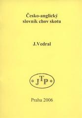 kniha Česko-anglický slovník chov skotu, JTP 2006