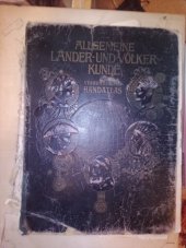 kniha Allgemeine Lander-Und Volker-Kunde Verbunde mit HANDATLAS , Peter J. Weistergaard, Berlin  1905