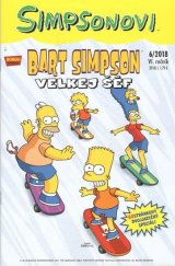 kniha Simpsonovi Bart Simpson - Velkej šéf, Crew 2018