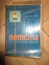 kniha Němčina v obchodní praxi Pomocná kniha pro vyučování na učňovských školách oboru prodavač, Merkur 1969