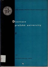 kniha Disertace pražské university 1882-1945. II., - [Německá universita, Státní pedagogické nakladatelství 1965