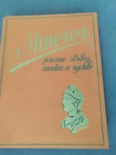 kniha MINERVA Přesné střihy snadno a rychle, J.N. Jindra 1930