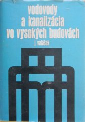 kniha Vodovody a kanalizacia vo vysokých budovách, Alfa 1982