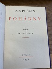 kniha Pohádky, J. Otto 1930