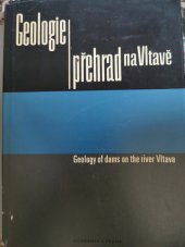 kniha Geologie přehrad na Vltavě, Academia 1967