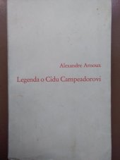kniha Legenda o Cidu Campeadorovi, Marta Florianová 1935