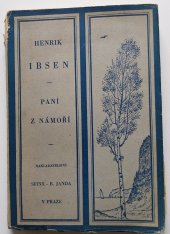 kniha Paní z námoří hra o pěti dějstvích, Sfinx, Bohumil Janda 1930