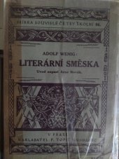 kniha Literární směska pohádky, pověsti, vzpomínky, F. Topič 1935