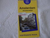 kniha Amsterodam [Kartografický dokument] plán středu města, Kartografie 1993