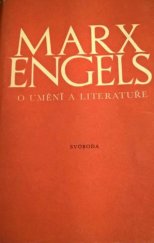 kniha O umění a literatuře Sborník ze spisů, Svoboda 1951