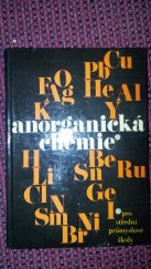 kniha Anorganická chemie pro střední průmyslové školy nechemického zaměření, SPN 1967