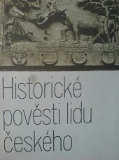 kniha Historické pověsti lidu českého, Odeon 1972