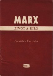 kniha Karel Marx, Orbis 1950