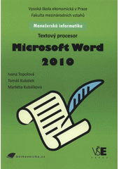 kniha Textový procesor Microsoft Word 2010, Tribun EU 2012