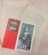 kniha UNIMA [Union Internationale de la Marionnette] Praha 1929[-1979] : Sborník k 50. výročí založení Mezin. unie loutkářů, Divadelní ústav 1979