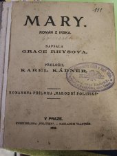 kniha Mary román z Irska, Národní politika 1916