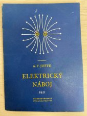 kniha Elektrický náboj, Přírodovědecké nakladatelství 1951