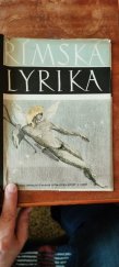 kniha Římská lyrika, Státní nakladatelství krásné literatury, hudby a umění 1957