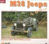 kniha M38 Jeeps in detail, WWP 2009