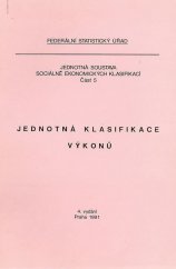 kniha Jednotná klasifikace výkonů, SIAK 1991