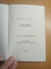 kniha Boží cesta Písně a modlitby katolického křesťana, Sdružení katolických duchovních 1989