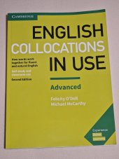 kniha English collocations in use, Cambridge University Press 2017