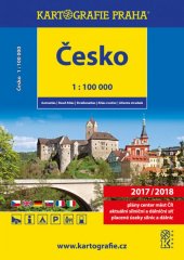 kniha Česko, autoatlas 1 : 100 000, Kartografie 2016