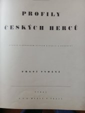 kniha Profily českých herců Studie o soudobém českém divadle a herectví, Spolek výtvarných umělců Mánes 