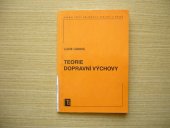 kniha Teorie dopravní výchovy, Karolinum  2006