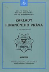 kniha Základy finančního práva, Armex 2011