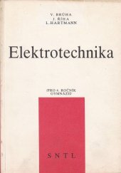 kniha Elektrotechnika pro 4. ročník gymnázií, SNTL 1990