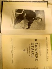 kniha K židovské otázce vybrané úvahy a články, Akademický spolek Kapper 1923