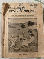 kniha Besídka Malých ročník XXIII. PRAMEN POUČENÍ I ZÁBAVY MLÁDEŽE ČESKOSLOVENSKÉ, Rokyta 1906