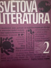 kniha Světová literatura 2, Revue 1968